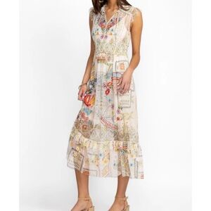 Johnny Was Merie Mesh dress. New with tags.
